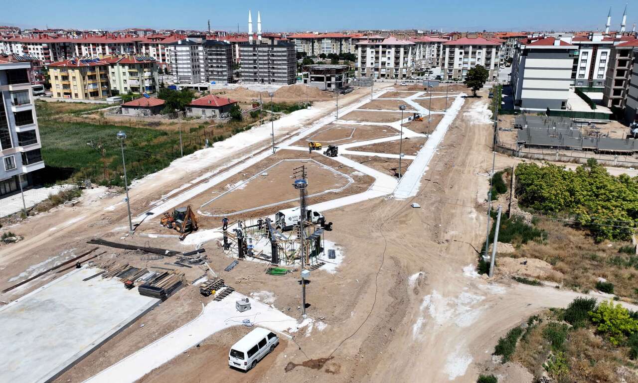 Konya’nın en kalabalık ikinci ilçesine 4 yeni park yapılacak 9